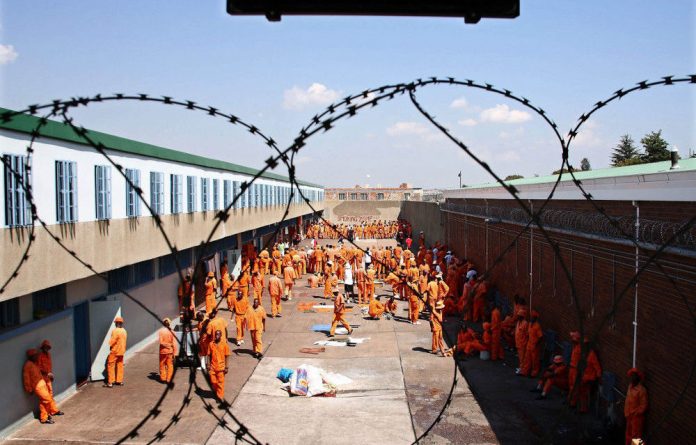 Harsh treatment: Correctional service authorities at the Boksburg prison disbanded a support group started by HIV-positive prisoners