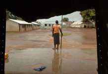 A former child soldier at the rehabilitation centre in Gulu