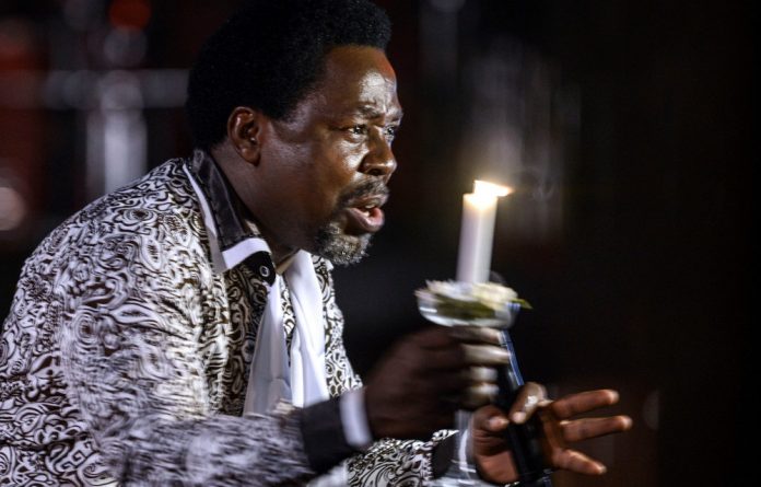 Thousands of desperately ill people in Nigeria choose to be healed by TB Joshua
