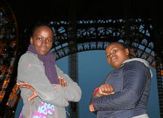 Survivors: Phumeza Tisile and Xolelwa Joni went to Paris to tell a world conference about their battle with extensively drug-resistant tuberculosis.