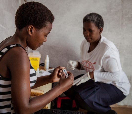 Community health workers didn't just provide at-home HIV testing. They went into schools to help teach young people sexual and reproductive health and encourage boys to get medically circumcised.