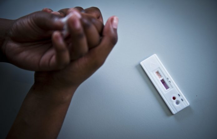 Taking control: HIV self-test kits like this are already available at pharmacies in South Africa