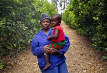 Amelie Chauke was able to keep up with her healthcare on the go and ensure her baby was born HIV negative with the help of farm-based clinics.