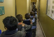 Toeing the line: The children at the Johannesburg Autism School need an organised and constant schedule at school to provide them with a stable