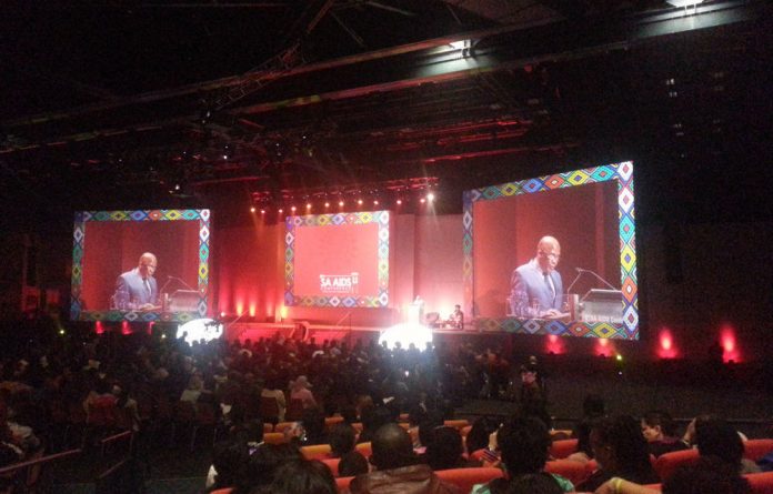 Health Minister Aaron Motsoaledi urges people to accept facts about teenage sex at the opening ceremony of the 6th National Aids Conference in Durban.