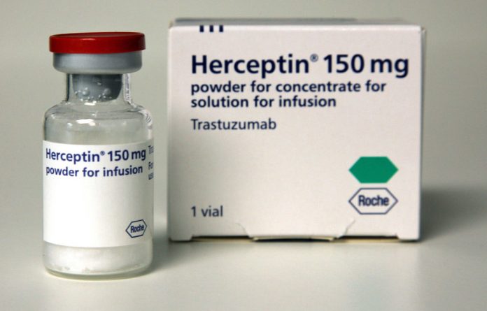 A 12-month course of Herceptin costs R151 520 in South Africa because of patent protection