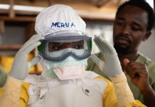 Ebola healthcare worker protective gear