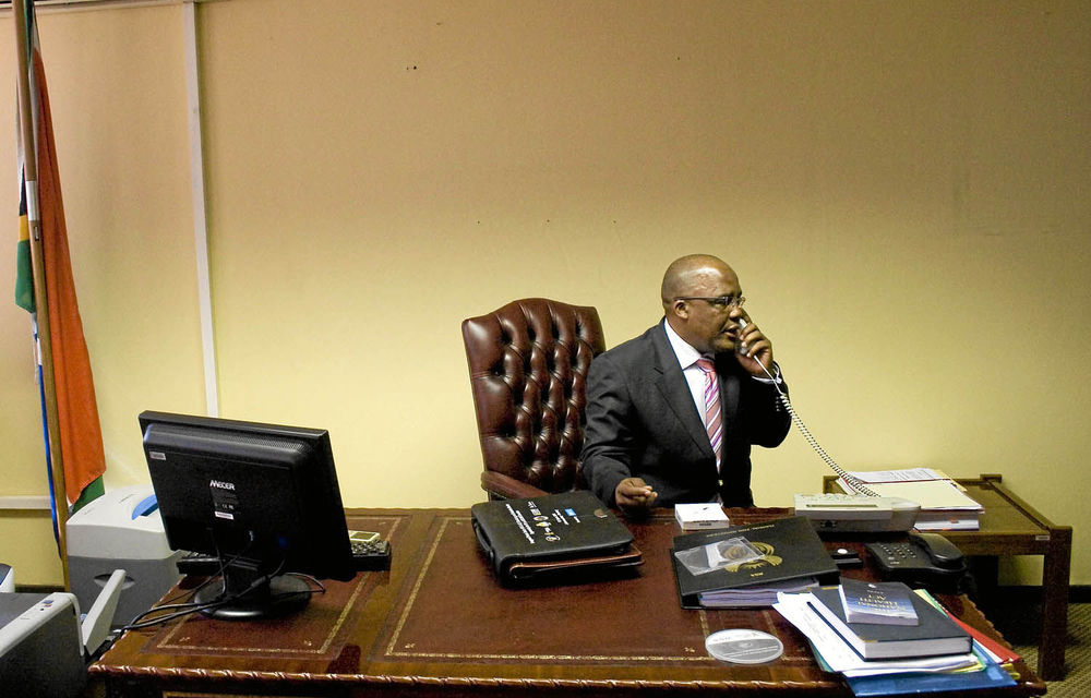 Health Minister Aaron Motsoaledi.